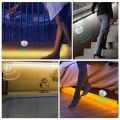 1M-5M PIR Motion Sensor LED Strip Lights IP65 Waterproof DC 12V Light Strip For Stairs Wardrobe Closet Kitchen Smart On/Off Lamp. 
