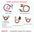 Upgrade QDB-2A 3A Automobile Ignition Coil Tester Car Idle Stepping Motor Solenoid Valve Injector Actuator Fault Detector Driver.