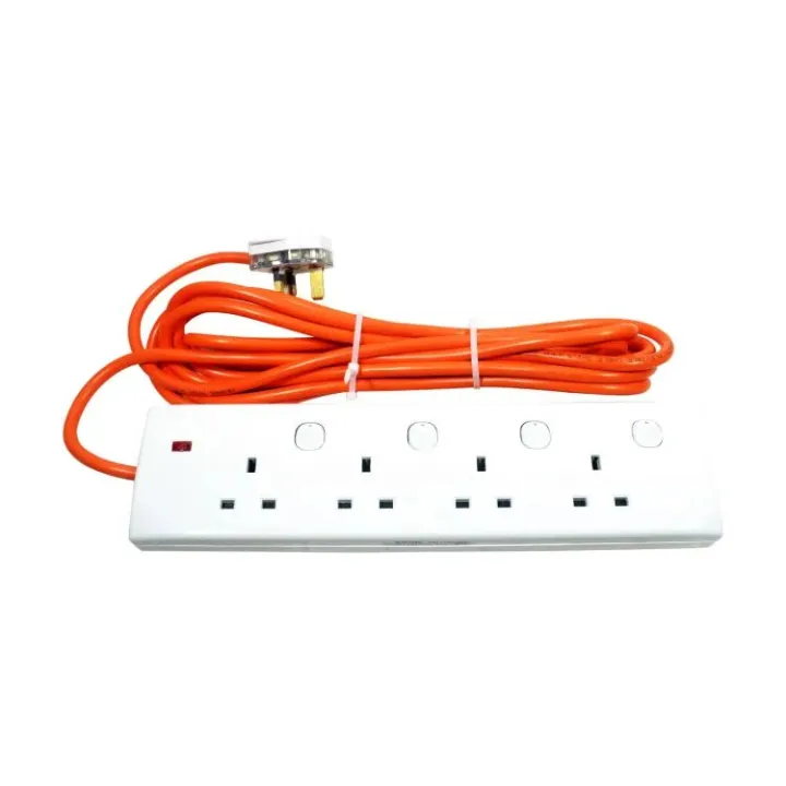 ORANGE%20-%20Extension%20Wire%20Cord%203%20Meters%204Way%20-%2013A%20Trailer%20Multi%20Socket%20-%20Multi%20Plug%20Power%20Strip%20-%20Fused%20Plug%20Top%C2%A0%20-%20Image%205