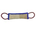 Training dogs to use coarse jute chew sticks to pick up molars, dog chew sticks, German shepherd dog chew pillows. 