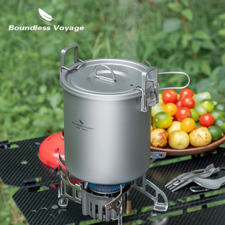 Boundless%20Voyage%201.4L%20Titanium%20Pot%20Rice%20Cooker%20Set%20Ultralight%20Camping%20Cookware%20for%20Outdoor,%20Hiking,%20Travelling%20Cooking%20W-Ti2093c%20-%20Image%203