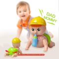 Musical Baby Crawling Toy with 3D Lights & Music Toys for Kids and Babies. 