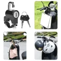 SEAMETAL Motorcycles Helmet Lock Anti-theft Helmet Lock Handlebar Mount Motorcycle Electric Motorbike Security Lock Accessories. 