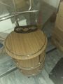 Marble Tea Trolley, Metal Glass Tea Trolley, Round Trolley. 