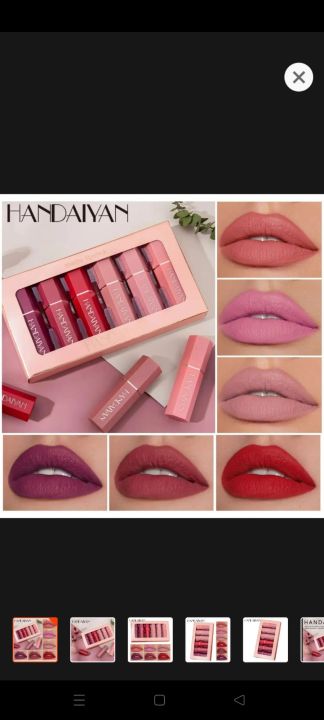 6%20Colors/Box%20Lipstick%20Kit%20Long-lasting%20Lips%20Makeup%20Set%20Matte%20Creamy%20Lip%20Stick%20Pencil%20Make%20Up%20Cosmetics%20Mist%20Lip%20Balm%20-%20Image%202