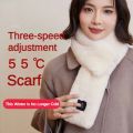 3 Gear Heating Outdoor Warm Electric Heating Scarf Heating Pads USB Heater Thermal Shawl Neck Brace Warm Bib for Women Men.