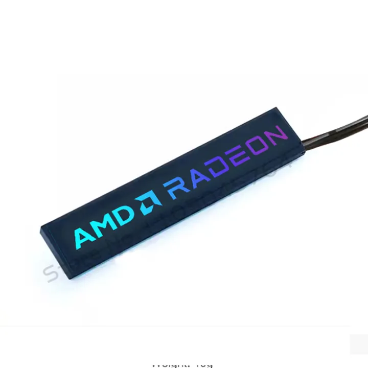 Computer%20Case%20GPU%20Side%20Panel%20RGB%20RTX%20AMD%20Graphics%20Card%20VGA%20Lightboard%20Backplate%205V%203Pin%20ARGB%20M/B%20AURA%20SYNC%20-%20Image%203