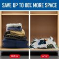 Space Saver Vacuum Sealer Storage Bags For Comforters and Blankets Clothes Home Packing Organizer. 
