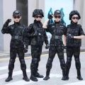 New Children's Special Forces Combat Uniform New  Training Suit Black Eagle  Suit Performance Suit. 