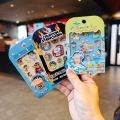 1pcs Kawaii Cartoon Crayon Shin-chan 3D Resin Crystal Sticker Cute DIY Phone Case Stickers for Scrapbooking Photo Albums Journal. 