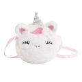 Kids Fashion Plush Shoulder Bag Cute Cartoon Unicorn Wallet Girls Handbag Baby Accessories. 