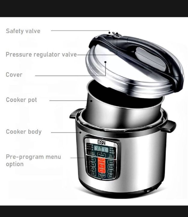 DESSINI%20Electric%20Pressure%20Cooker%2015%20Button%20Original%20Italy%20Dessini%20Brand%206%20Litre%20-%20Image%206