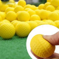 10/15/20Pcs Yellow PU Foam Golf Balls Sponge Elastic Indoor Outdoor Practice Training.