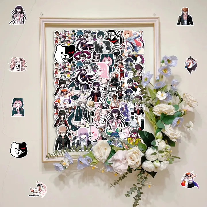 50%20Piece%20Danganronpa%20Stickers%20Waterproof%20DIY%20For%20Phones%20Laptop%20Car%20Sticker%20Creative%20Home%20Decal%20-%20Image%208