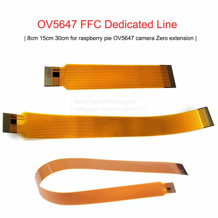 8cm Line 8cm 15cm 30cm FFC Dedicated Line for Raspberry Pi 5 OV5647 Camera Zero ...