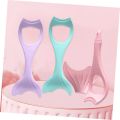Mascara brush Mascara Applicator Tool silicone eyeliner make up aid Mascara Guard marscara drawing aid tool cosmetic eyelashes Pluker tool silicone eyeliner aid Miss Silica gel whip girl. 