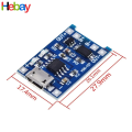 3\Pcs TP4056 Micro USB Module for 18650 Li-ion Battery Charging 1A with Protection Circuit. 