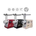 Sonifer SF-5002 household 1200w copper motor 3pcs metal disc electric meat grinder.