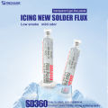 Mechanic SD360 Icing Solder Flux Paste No-clean Transparent Welding Paste Flux With Push Rod for PCB SMD BGA Soldering Tools.