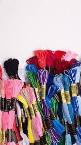 2 union Skeins 8m Stranded Cotton Cross stitch skein embroidery thread Floss 2Pcs Each