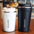 500-380ml Thermos Flask Coffee Mug Thickened Big Car Thermos Mug Travel Thermo Cup Thermosmug For Gifts Vacuum Flask Multi-color. 