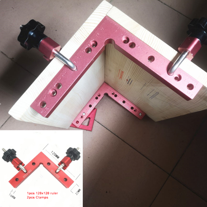 Woodworking Clamps Right Angle 90 Degree L-Shaped Backup Bracket ...