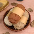 Crochet Cotton Yarn for Knitting Bargain Cotton Baby Milk Thread Worsted Handmade Wool Line Yarn Crochet Cheap. 