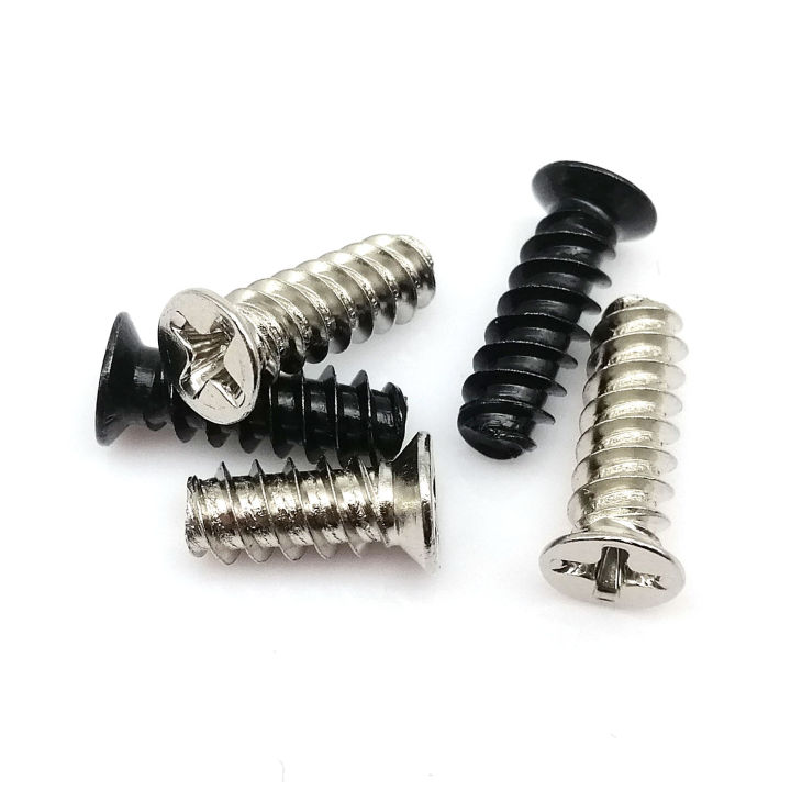 100X%20Black%20Silver%20KB4*8/10/12mm%20KB5*10/12/15mm%20PC%20Case%20Cooler%20Cooling%20Fan%20Flat%20Countersunk%20Phillips%20Head%20Mount%20Screw%20Computer%20A%20-%20Image%203
