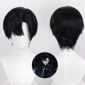 Anime Persona 4: The Animation Yosuke Hanamura Short Anime Cosplay Wig Anime Brown Halloween Role Play Costume Party. 