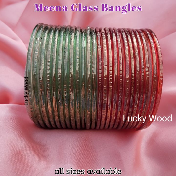 jewellery for girls , Meena Bangles , traditional Glass bangles for girls and women , all sizes Available