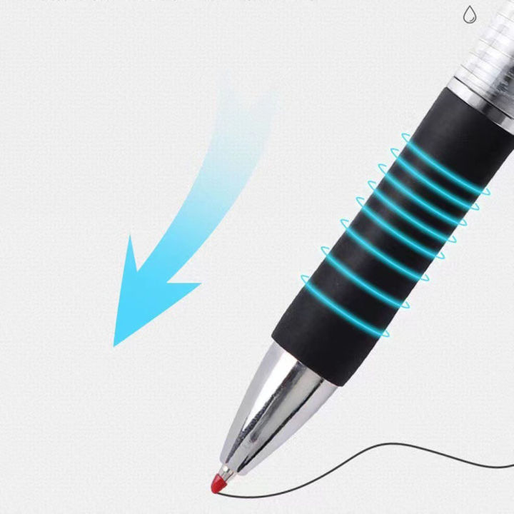 13Pcs%20Set%20Ballpen%20Retractable%20Gel%20Pens%20Black%20Red%20Blue%20Ink%200.5mm%20Ballpoint%20Replaceable%20Refills%20Office%20School%20Supplies%20Stationery%20-%20Image%204