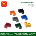 Wange136Pcs/lot 91501 Panel 2 x 2x1 Corner Accessories Compatible with Brick DIY Children's Toy Assembly Parts. 