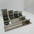 90 degree angle stainless steel wall bracket support DIY steel sheet metal hole furniture L shape steel angle angle steel. 