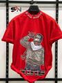 Drop Shoulder SWAG Printed T-shirt For Man. 