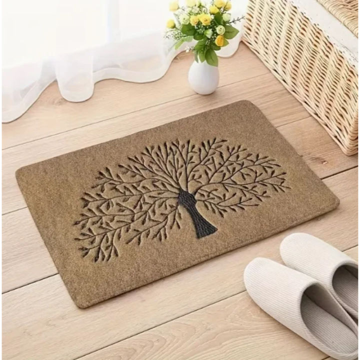 VIKAMA%20Tree%20Of%20Life%20Welcome%20Floor%20Mat%20Foyer%20Entrance%20Carpet%20Home%20Decor%20Living%20Room%20Bedroom%20Carpet%20Home%20Decor%20-%20Image%203