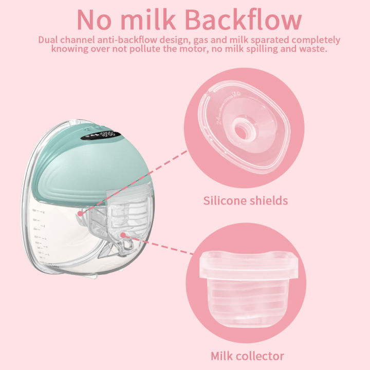 Wearable%20Breast%20Pump%20Parts%20Compatible%20with%20MomMed%20S21%20S18,%20Duckbill%20Valves,%20Silicone%20Diaphragm,%2024mm%20Flange,%20Milk%20Collector%20Cup%20-%20Image%204