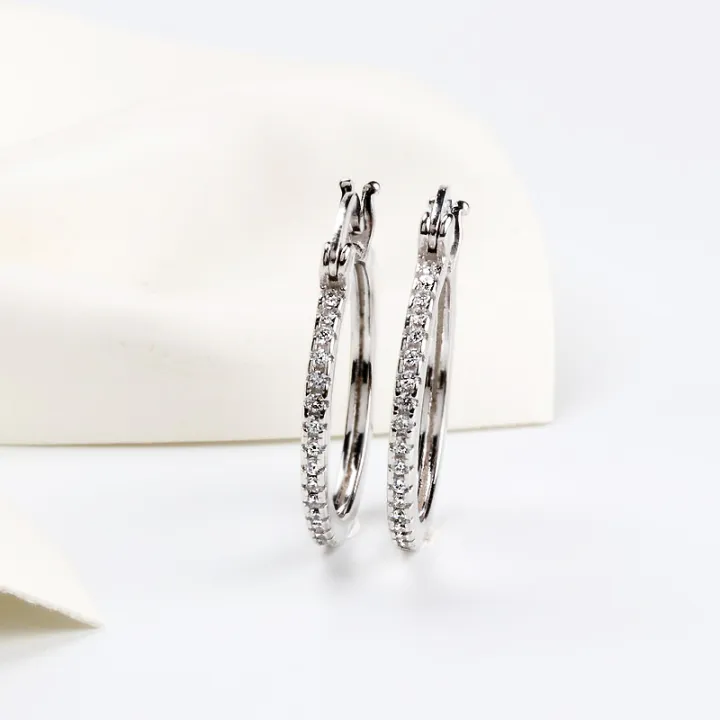 925%20Sterling%20Silver%20Big%20Circle%20Inlaid%20Cubic%20Zircon%20Earrings%20for%20Women,S925%20Argent%20Women's%20Shiny%20Model%20Earring%2017mm-40mm%205%20Size%20-%20Image%205