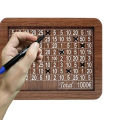 1000/3000/5000/10000 Euro Money Box Wooden Money Box Reusable with Savings Target and Number Box Home Decoration.