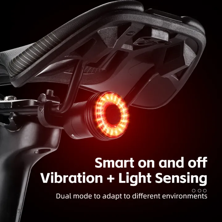 WEST%20BIKING%20Smart%20Bike%20Taillight%20IPX6%20Waterproof%20Intelligent%20Sensing%20Brake%20Tail%20Light%20Bicycle%20Rear%20Light%20Cycling%20Warning%20Light%20-%20Image%202