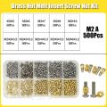 420/500Pcs Stainless Steel Heat Insert Nut TS100 Brass Hot Melt Insert Nuts for Welding Internal Thread Head Bolt Insert. 