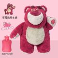 Genuine Disney Stitch Angel Lotso Plush Hand Warm Bottle Hot Water Bottles Winter Portable Warm Hand Bag Toys Christmas Gift. 