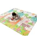Baby Play Mat, Large Baby Crawling Mat Foam Reversible,Baby Care Playmat for Infants, Toddlers, Kids Indoor Outdoor Use (5feet x 6Feet). 