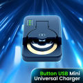 Type C Rechargeable Button Battery Charger For LIR1025 LIR1220 LIR1254 LIR1620 LIR1632 LIR2016 LIR2025 LIR2032 LIR2430 LIR2450. 