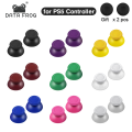 DATA FROG 3D Joystick Caps For PlayStation 5 Replacement Thumbsticks Button For PS5 Analog Stick Buttons Controller Accessories. 