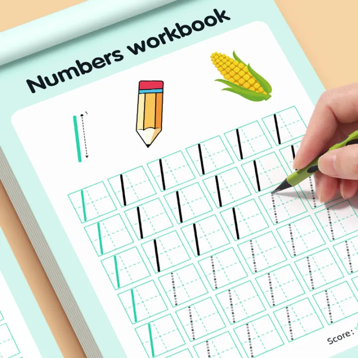 A%2048-page%20children's%20writing%20practice%20workbook,%20numbered%200-100%20tracing%20paper,%20suitable%20for%20preschool%20classes%20and%20kindergartens%20-%20Image%206