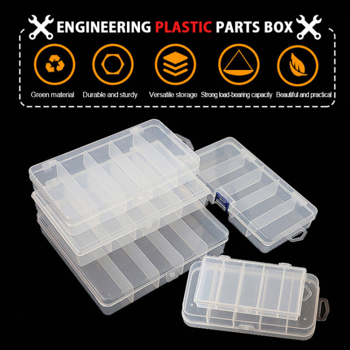 5-Compartment%20Fishing%20Lure%20Box%20%E2%80%93%20Clear%20Plastic%20Tackle%20Organizer%20for%20Hooks,%20Frogs%20&%20Soft%20Baits%20-%20Image%204