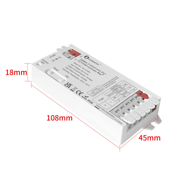 ZigBee%203.0%20Pro+%202in1%20CCT%20Dimmer%20LED%20Strip%20Controller%20DC12-24V%20Max12A%20Hu*e%20Alexa%20Homey%20APP%20Control%20-%20Image%205