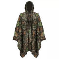 Ghillie Suit Men Women Kids 3D Leafy Bionic  Hunting Clothing CS Shooting Suit  Combat Clothes Set. 
