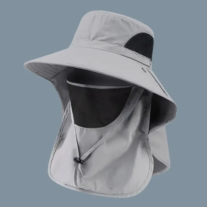 Summer%20Sun%20Hats%20UV%20Protection%20Outdoor%20Hunting%20Fishing%20Cap%20For%20Men%20Women%20Hiking%20Camping%20Visor%20Bucket%20Hat%20Neck%20Flap%20Fisherman%20Hat%20-%20Image%206