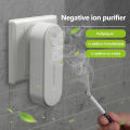 New Portable Air Purifier Anion Air Purification Air Freshener Ionizer Cleaner Dust Cigarette Smoke Remover Toilet Pet Deodor. 